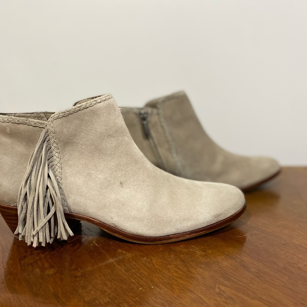 Sam Edelman Fringed Booties - Picture 8 of 10